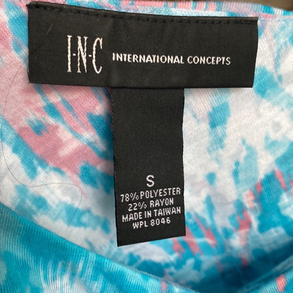 INC International concepts rhinestone straps tank top S - Picture 9 of 12